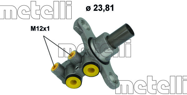 Главный тормозной цилиндр METELLI 051228