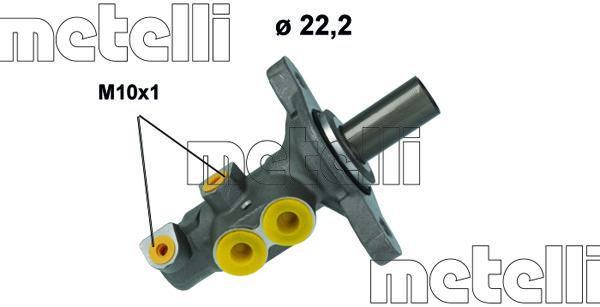 Главный тормозной цилиндр METELLI 051229