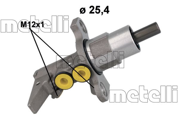 Главный тормозной цилиндр METELLI 051257