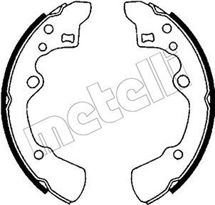 Комплект тормозных колодок METELLI 530205
