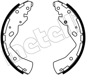 Комплект тормозных колодок METELLI 530668