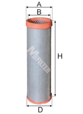 Фильтр добавочного воздуха MFILTER A1608
