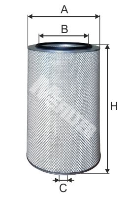 Воздушный фильтр MFILTER A564