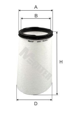 Воздушный фильтр MFILTER A8107