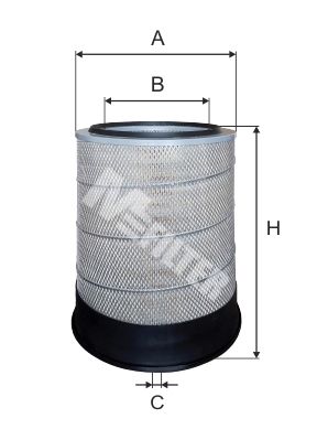 Воздушный фильтр MFILTER A853