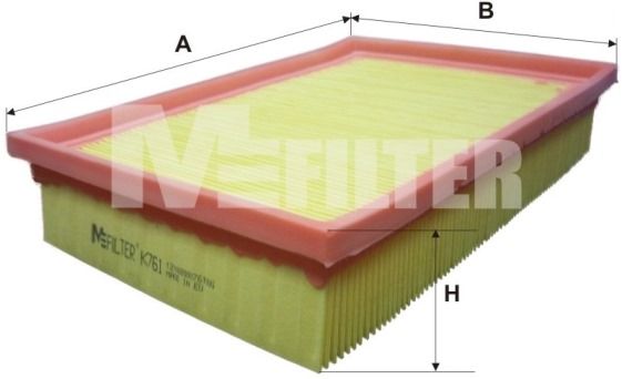 Воздушный фильтр MFILTER K761