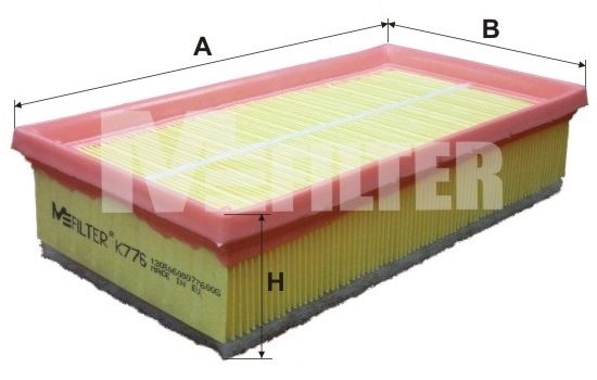 Воздушный фильтр MFILTER K776