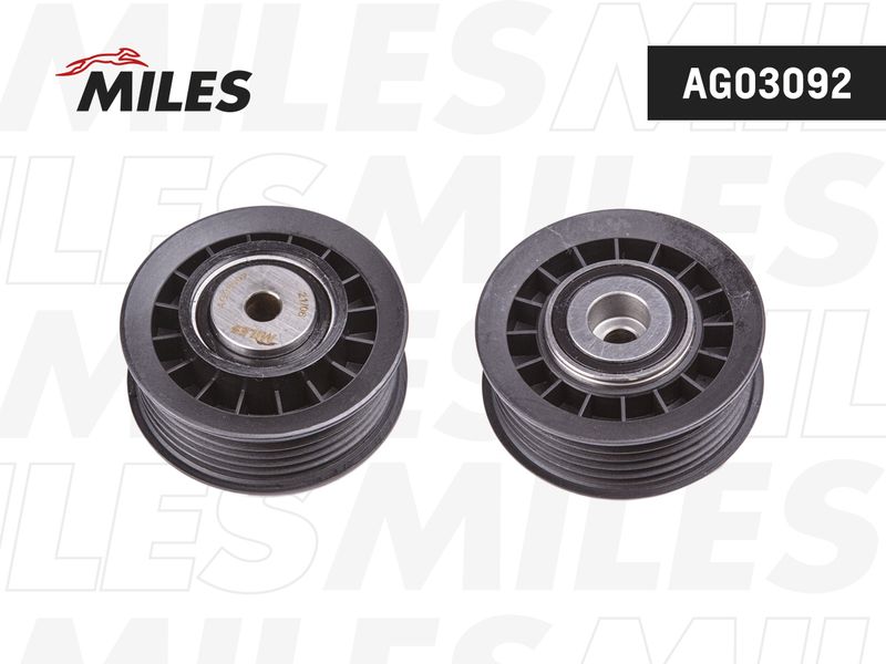Паразитный / ведущий ролик, поликлиновой ремень MILES AG03092