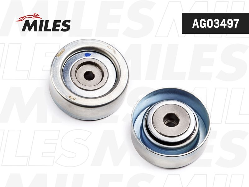 Паразитный / ведущий ролик, поликлиновой ремень MILES AG03497