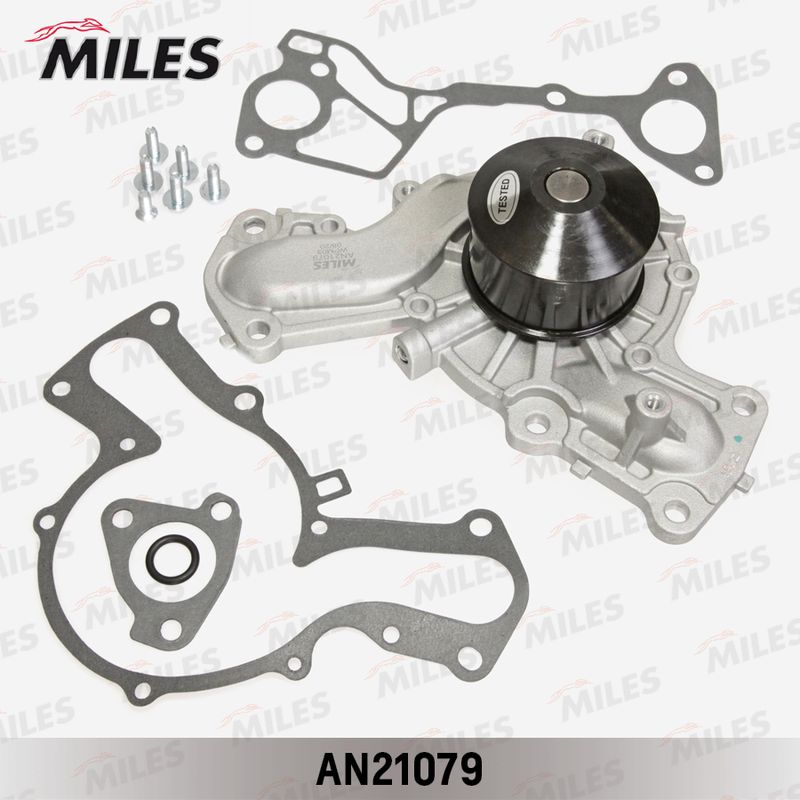 Водяной насос, охлаждение двигателя MILES AN21079