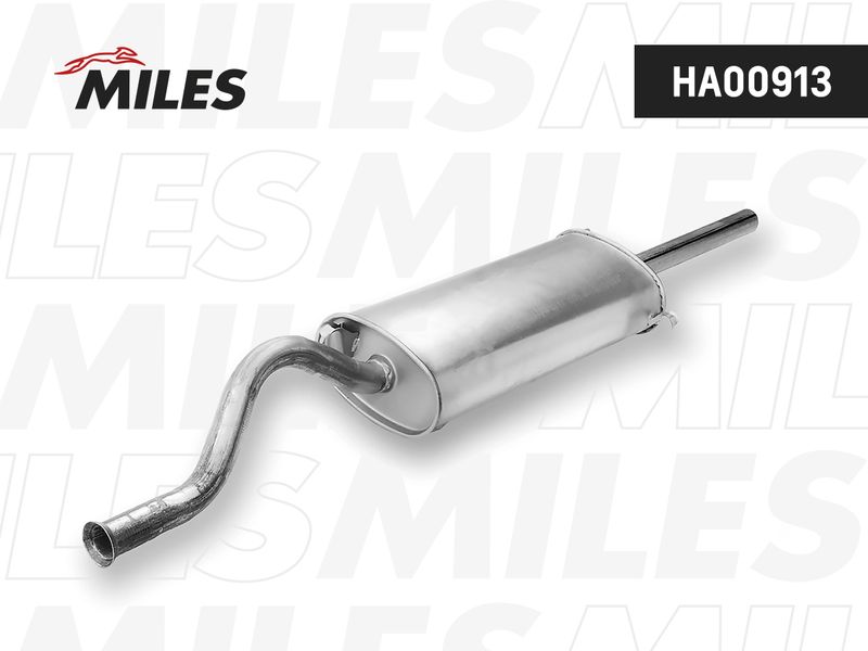 Глушитель выхлопных газов конечный MILES HA00913