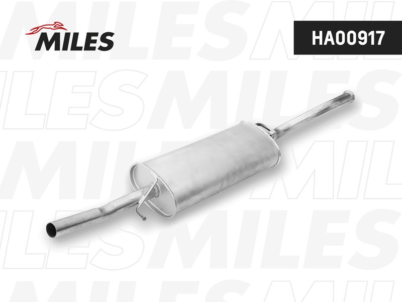 Глушитель выхлопных газов конечный MILES HA00917