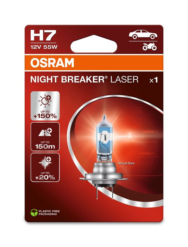 Лампа накаливания, фара дальнего света OSRAM 64210NL1BL