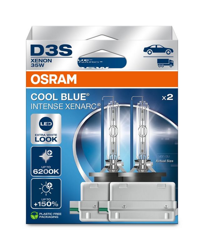 Лампа накаливания, фара дальнего света OSRAM 66340CBN2HB