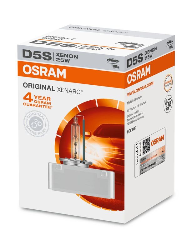 Лампа накаливания, фара дальнего света OSRAM 66540