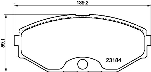 Комплект тормозных колодок, дисковый тормоз PAGID 8DB355011631
