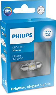 Лампа накаливания, oсвещение салона PHILIPS 11860WU60X1