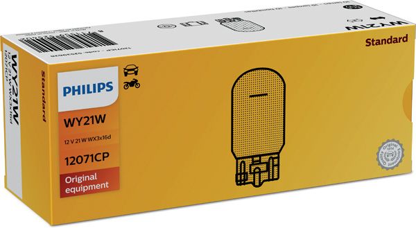 Лампа накаливания, фонарь указателя поворота PHILIPS 12071CP