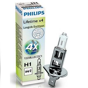 Лампа накаливания, фара дальнего света PHILIPS 12258LLECOC1