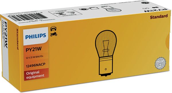 Лампа накаливания, фонарь указателя поворота PHILIPS 12496NACP