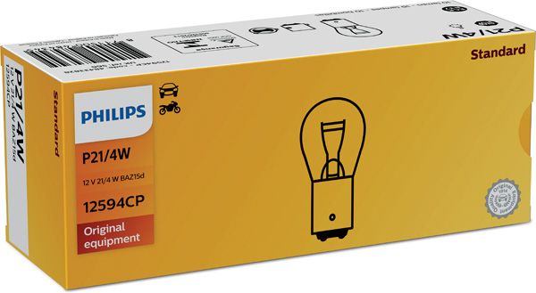 Лампа накаливания, фонарь сигнала тормоза/задний габаритный PHILIPS 12594CP
