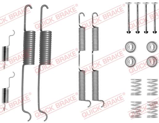 Комплектующие, тормозная колодка QUICK BRAKE 1050727