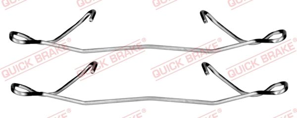 Комплектующие, колодки дискового тормоза QUICK BRAKE 1091180