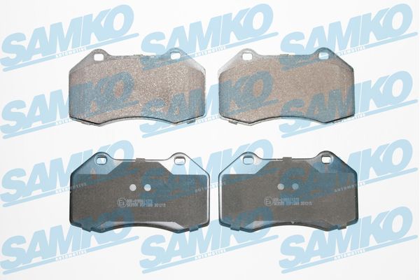 Комплект тормозных колодок, дисковый тормоз SAMKO 5SP1389