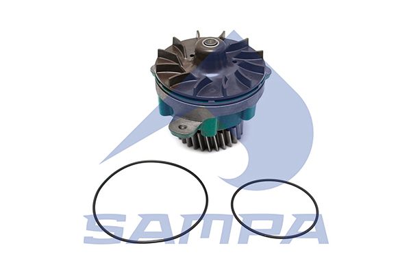 Водяной насос, охлаждение двигателя SAMPA 033168