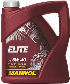 MANNOL Elite 5W-40 4 л. SCT Germany 1006