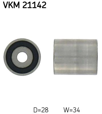 Паразитный / Ведущий ролик, зубчатый ремень SKF VKM21142