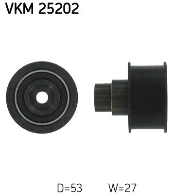 Паразитный / Ведущий ролик, зубчатый ремень SKF VKM25202