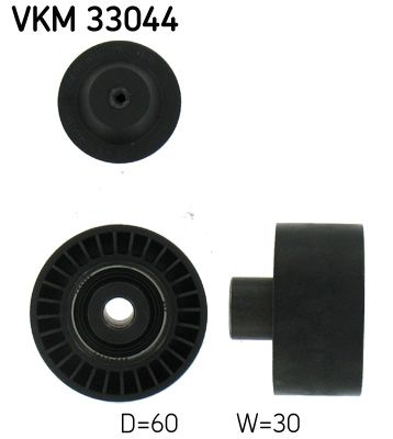 Паразитный / ведущий ролик, поликлиновой ремень SKF VKM33044