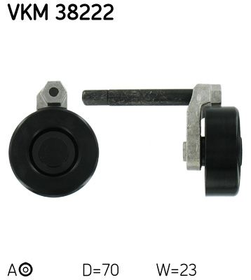 Натяжитель ремня, клиновой зубча SKF VKM38222