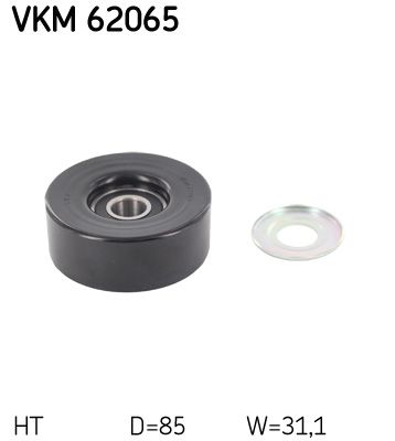 Натяжитель ремня, клиновой зубча SKF VKM62065