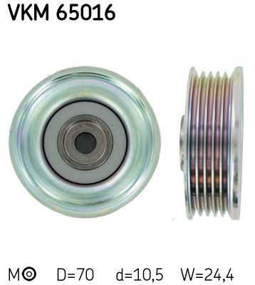 Натяжитель ремня, клиновой зубча SKF VKM65016
