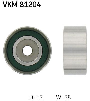 Паразитный / Ведущий ролик, зубчатый ремень SKF VKM81204