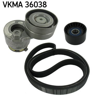 Поликлиновой ременный комплект SKF VKMA36038