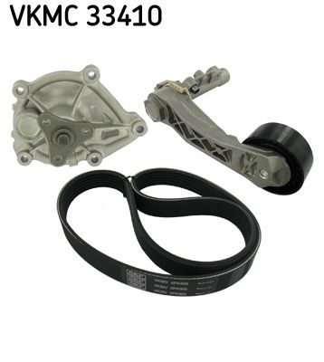 Водяной насос + комплект ручейковых ремней SKF VKMC33410