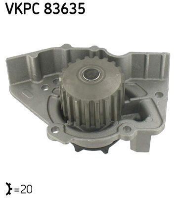 Водяной насос, охлаждение двигателя SKF VKPC83635