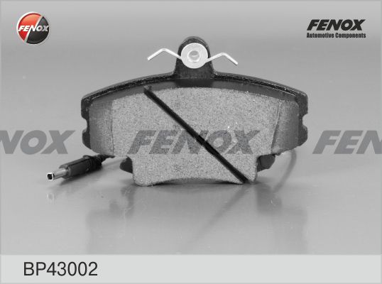 Комплект тормозных колодок, дисковый тормоз FENOX BP43002