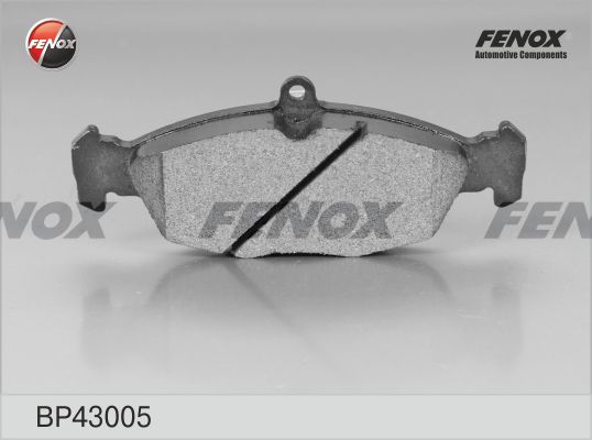Комплект тормозных колодок, дисковый тормоз FENOX BP43005