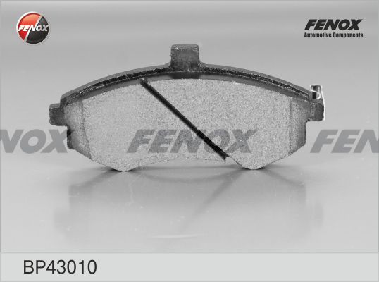 Комплект тормозных колодок, дисковый тормоз FENOX BP43010