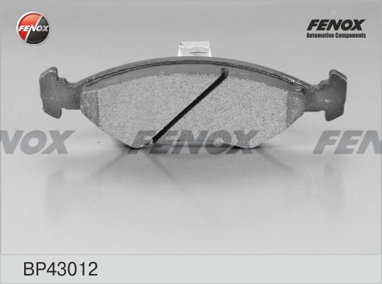 Комплект тормозных колодок, дисковый тормоз FENOX BP43012