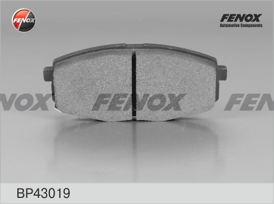 Комплект тормозных колодок, дисковый тормоз FENOX BP43019