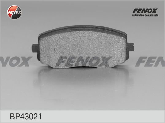Комплект тормозных колодок, дисковый тормоз FENOX BP43021