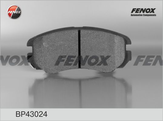 Комплект тормозных колодок, дисковый тормоз FENOX BP43024