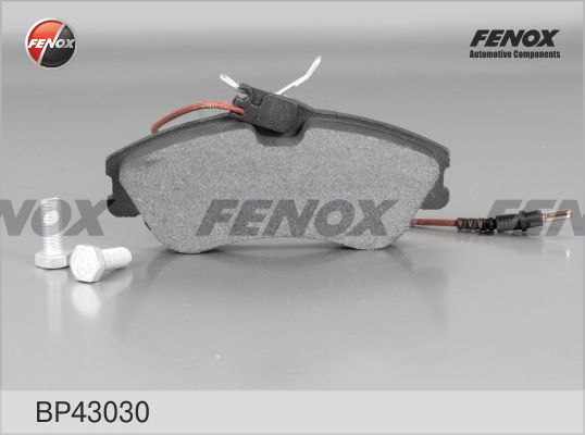 Комплект тормозных колодок, дисковый тормоз FENOX BP43030