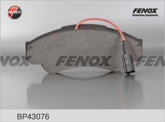 Комплект тормозных колодок, дисковый тормоз FENOX BP43076