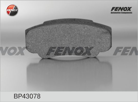 Комплект тормозных колодок, дисковый тормоз FENOX BP43078